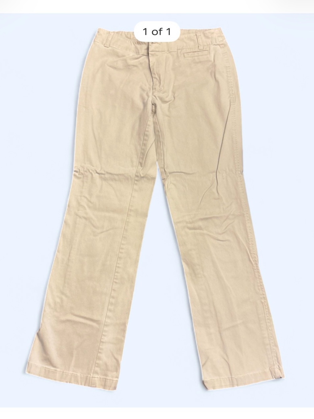 Banana Republic Beige Wide-Leg Pants